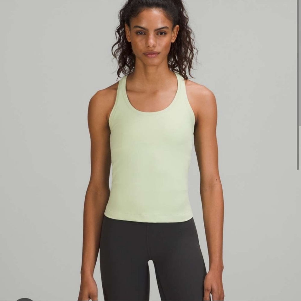 Lululemon Athletica Sage Green Tank Top